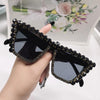 C1 black frame black diamond black gray film