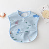 Pu disposable skirt - blue cartoon