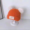 Bear orange / hat circumference 44-50cm reference 6 months-3 years old