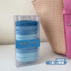 Blue hair ring 10 boxes