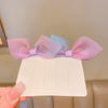 1# blue purple gradient color pair clip-2pcs