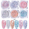 6 color glitter powder 1539-07 / normal specifications
