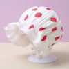 Strawberry court hat cloth / 1-12 months head circumference 39-45cm