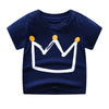 Short t dark blue crown / 90cm