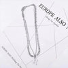 R letter necklace