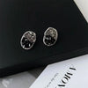 Irregular earrings [925 silver needles]