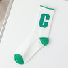 Green letter c / one size fits all