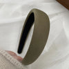Pure color glossy headband