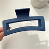 Frosted square blue-13cm