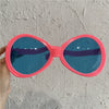 Giant oval phosphor glasses