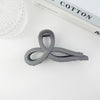 Frosted bow-gray / plastic/resin