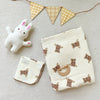 Big bear bath towel + square towel