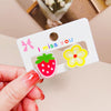 Strawberry florets (2/card)