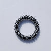 Black and white dots - leopard print