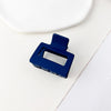 Frosted dark blue / plastic/resin