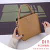 Brown material bag