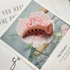 Bean paste color vertical clip 8 cm