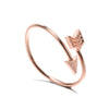 Rose gold / adjustable opening