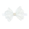 White (pearl rhinestones)