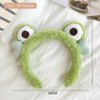 2#green-eyed frog headband