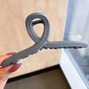 Frosted shark clip-grey