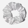 [white] satin large intestine hair band