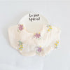 1 pack - purple grape gauze bib