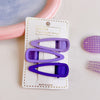 7# purple duckbill clip