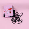 About 100 bear black hair bands